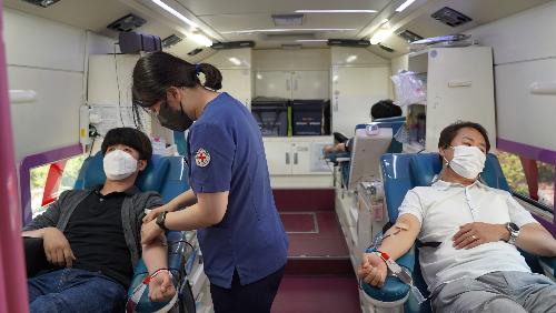 [언론보도] 부천도시공사 '세계 헌혈자의 날' 기념 헌혈 행사 진행